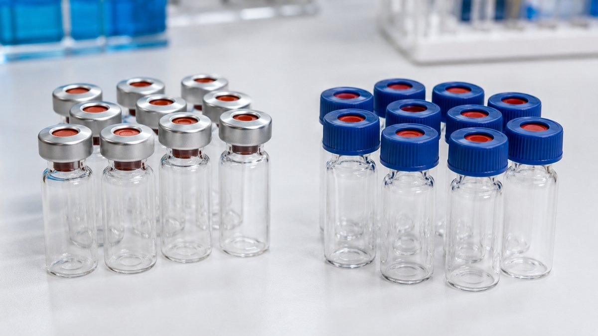 Crimp Cap vs. Screw Cap Vials: A Comprehensive Comparison for VOC Analysis