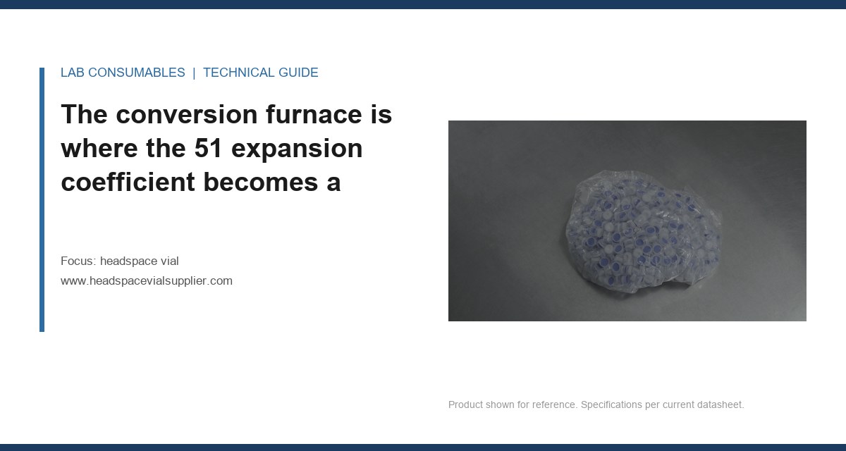 The conversion furnace is where the 51 expansion coefficient becomes a
